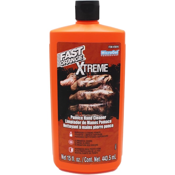 Fast Orange Fast Orange Xtreme Orange Scent Pumice Hand Cleaner 15 oz 25616 - main